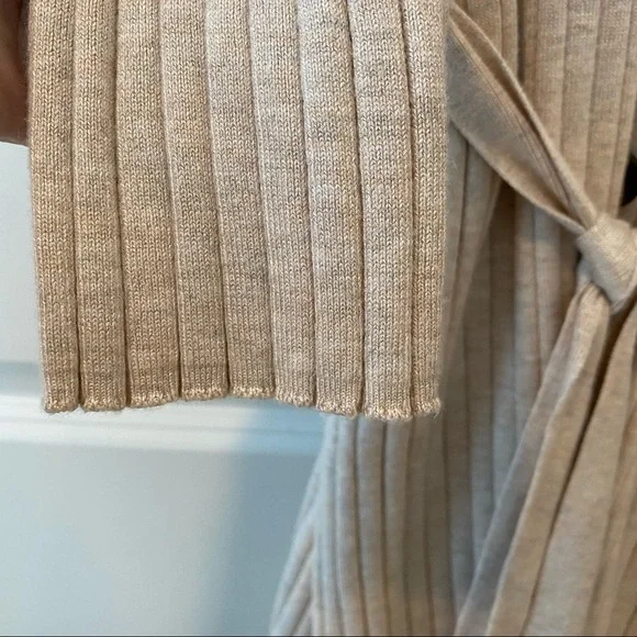 Beige Sweater Dress or Cardigan - Picture 7 of 7